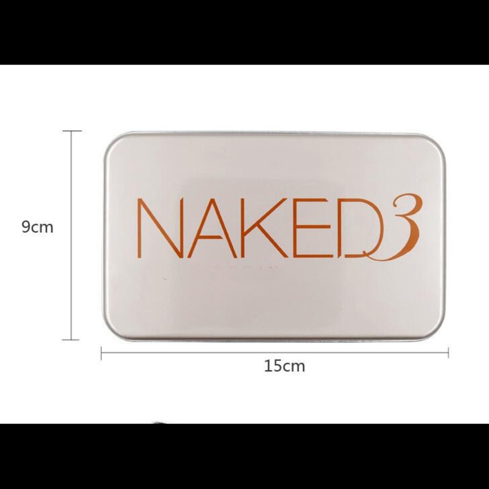 `11 PCs NAKED3 professional brush set